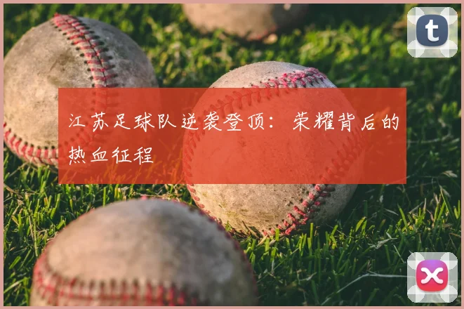 江苏足球队逆袭登顶：荣耀背后的热血征程
